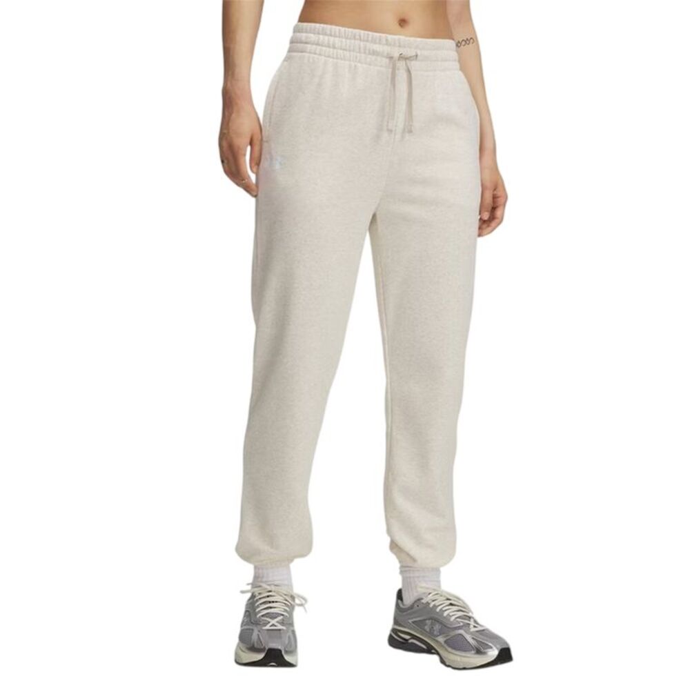 Under Armour Womens/Ladies Rival Terrycloth Joggers / Brown